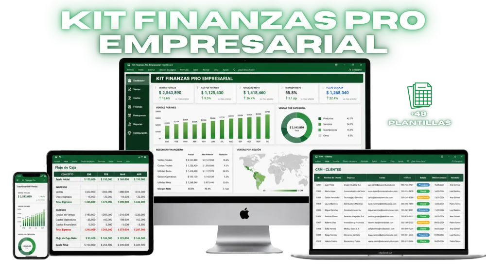 Mega Kit · 48 Plantillas Profesionales