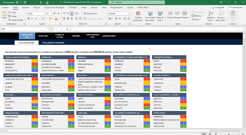 Prueba de Perfil DISC